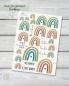 Preview: Rub on Sticker "rainbows"