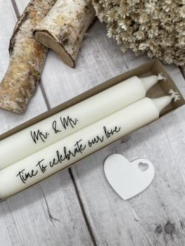Kerzen-Set "Hochzeit"
