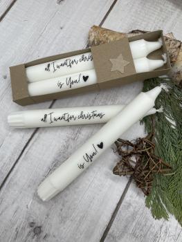 Kerzen-Set Weihnachten und Winter