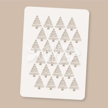 Preview: MüllerinArt Schablone "Tannenliebe"