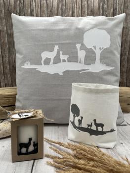 Lichtbeutel Alpakas / Lamas
