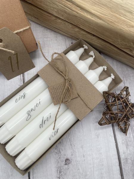Kerzen-Set Advent