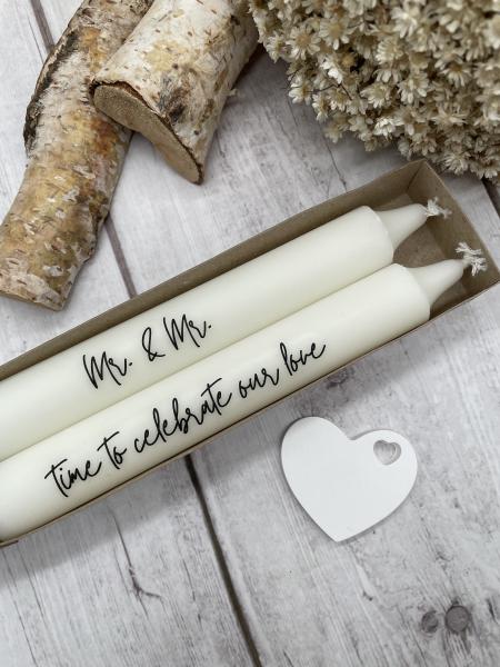 Kerzen-Set "Hochzeit"