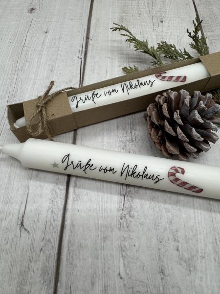 Kerze zum Nikolaus