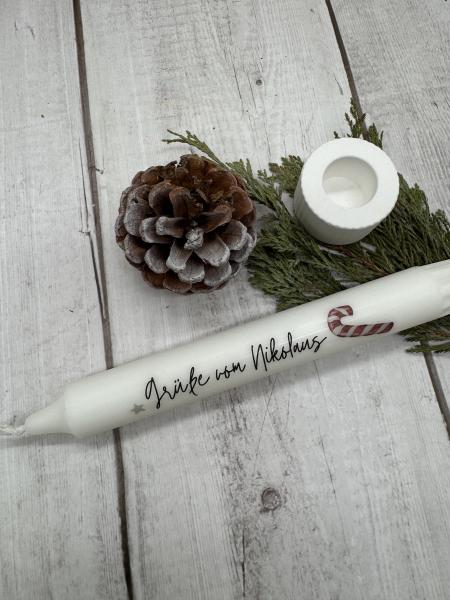 Kerze zum Nikolaus