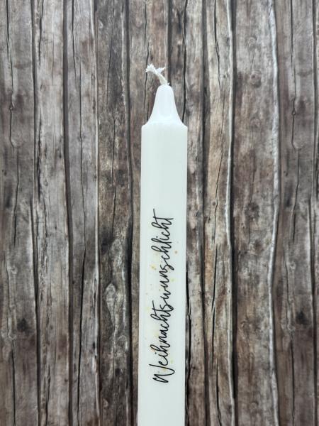 Kerze Weihnachtswunschlicht