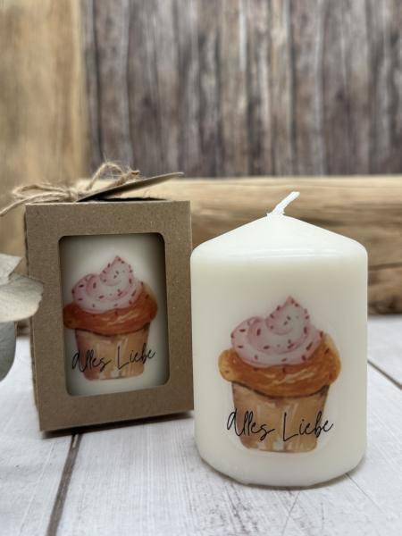 Stumpenkerzen Cupcake