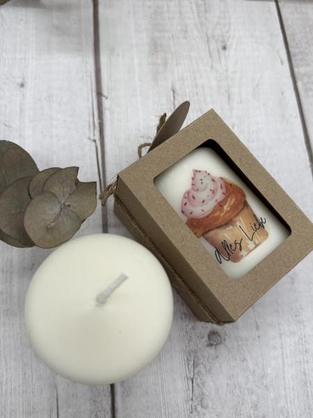 Stumpenkerzen Cupcake