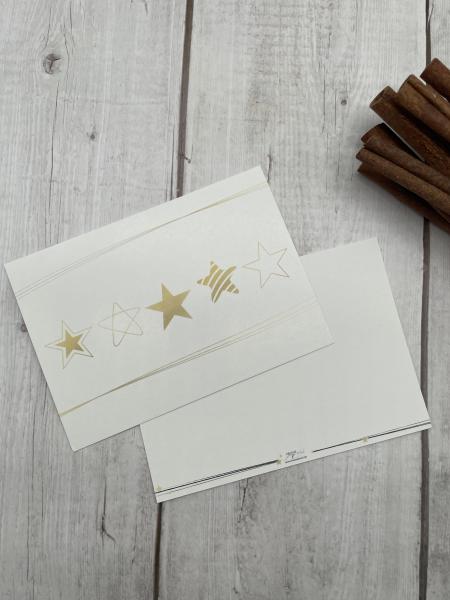 Postkarte Funkelsterne