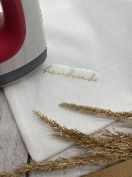 handmade Schriftzug - Plott für Heißtransfer 3er Set