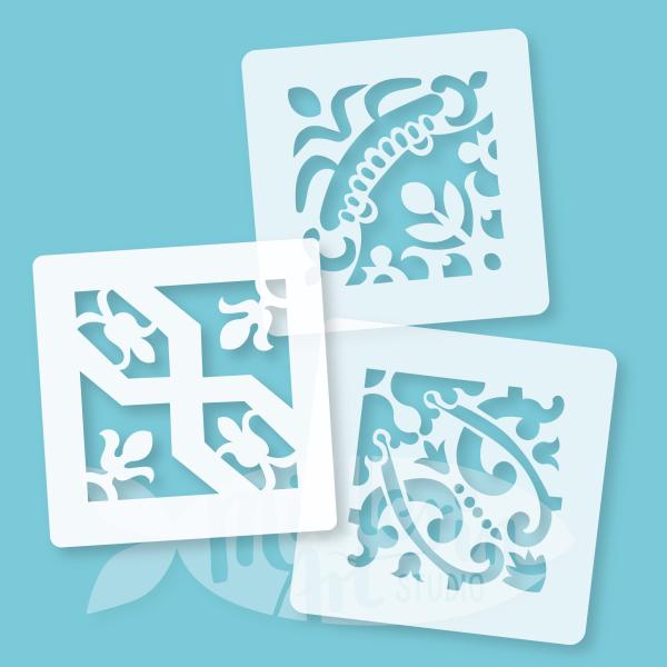 MüllerinArt Schablone "Azulejos"