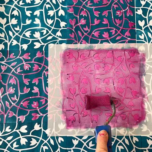 MüllerinArt Schablone "Knospenzweige"