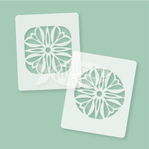 MüllerinArt Schablone "Stilblüten"